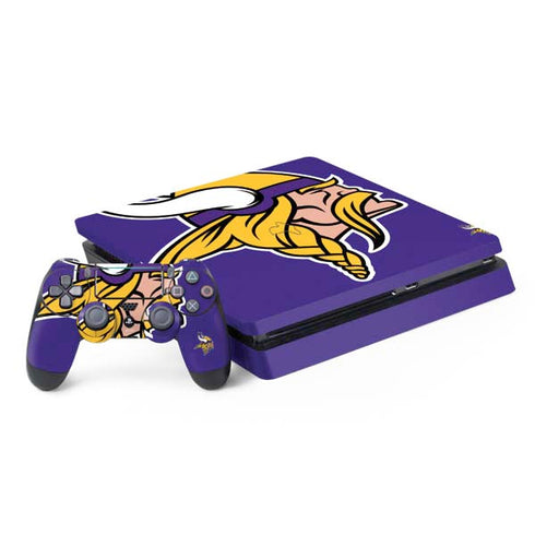 NFL Minnesota Vikings Retro Logo PS4 Slim Bundle Skin